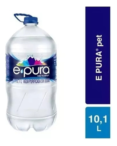 Agua Natural Epura 10 Lt 2 Piezas