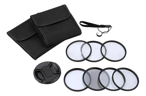 Set De Filtros Para Lentes Sony Ultraviolet Canon Nikon