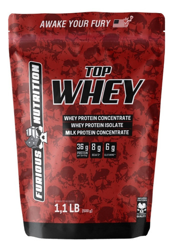 Top Whey Protein Importado 500g, Melhor Custo Beneficio