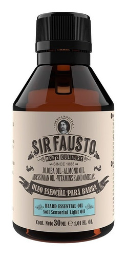Aceite Para Barba Oleo Esencial Barba Sir Fausto
