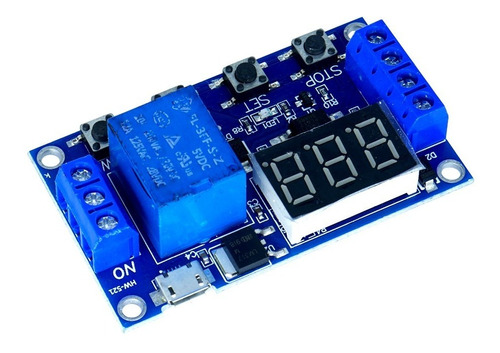 Timer Temporizador Relay Rele Retardo Desarrollo Automatizac