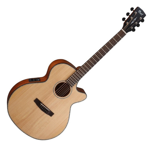 Guitarra Electroacustica Cort Sfx Me Eq Natural Open Pore