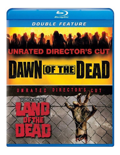 Blu-ray Dawn Of The Dead + Land Of The Dead / 2 Films