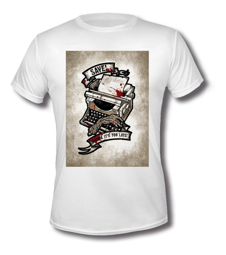 Playera Resident Evil Save Before Its Too Late Video Juego