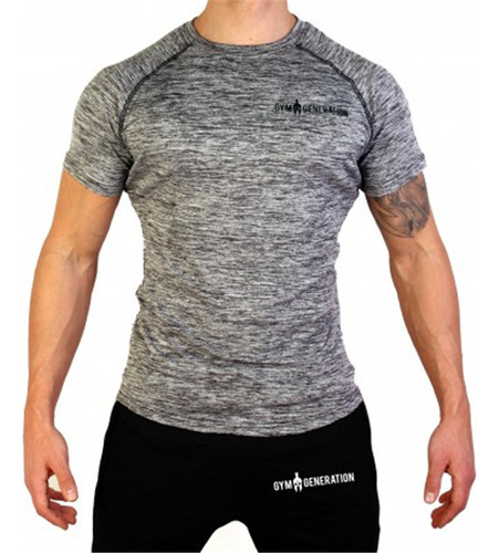 Fitness Camiseta Training Stretch Quick Dry Hombre