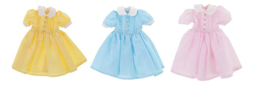 Girl Doll Clothes /6 De , De 3 Piezas Lindo De Cuello