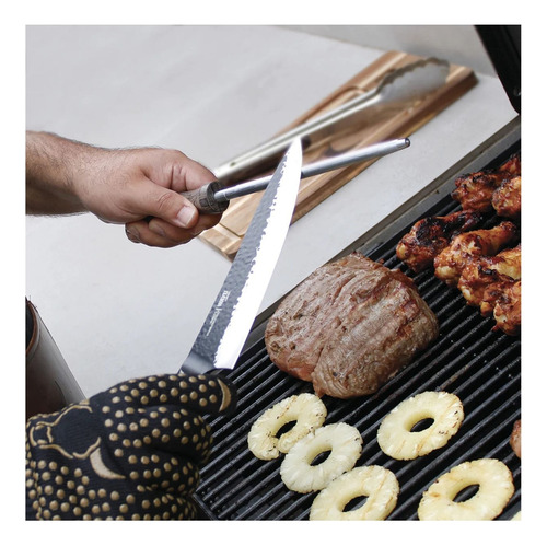 Cuchillo Hammer Mediano Wayu 25cm Acero Cocina