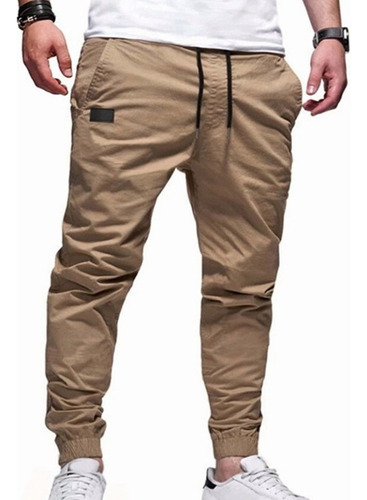 Pantalón Jogger Cargo Jeans For Hombre Casual