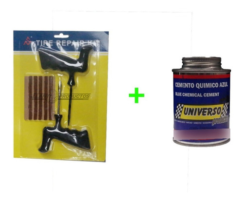 Kit Para Reparar Llantas Tipo String (lezna)