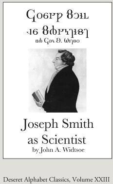 Libro Joseph Smith As Scientist (deseret Alphabet Edition...