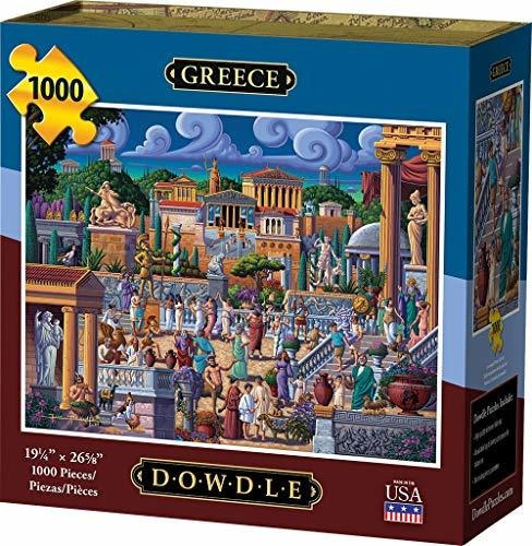 Rompecabeza - Rompecabezas Dowdle - Grecia - 1000 Piezas