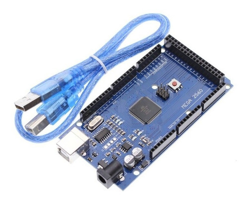 Tarjeta Board Arduino Mega 2560 Ch340 Compatible + Cable Usb