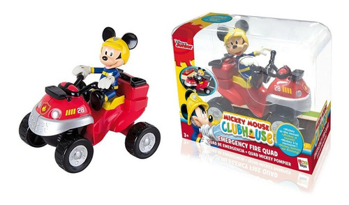 Moto De Emergencia Con Mickey Mouse Orig Disney Mundo Manias
