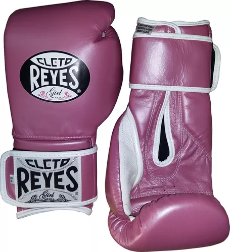 Guantes Cleto Reyes Rosas Con Cierre De Contacto 14 Oz.