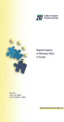 Libro Regional Aspects Of Monetary Policy In Europe - Jã¿...