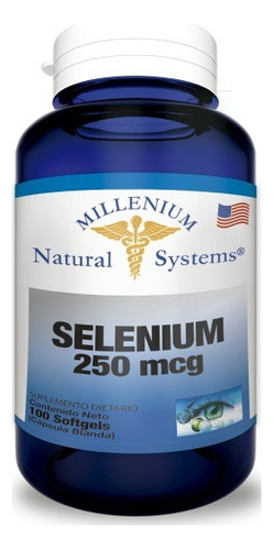 Selenium 250 Mcg X 100 Caps - U - Unidad a $380