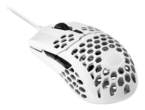 Mouse gamer de juego Cooler Master  MM710 blanco mate