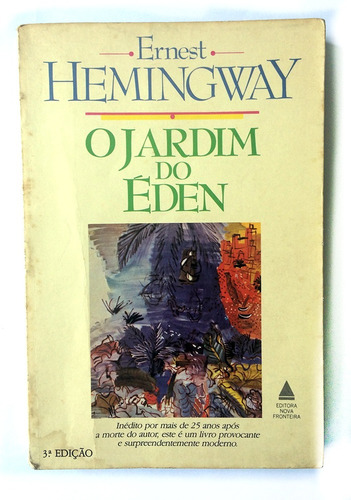 Livro O Jardim Do Éden - Ernest Hemingway (frete Incluso)