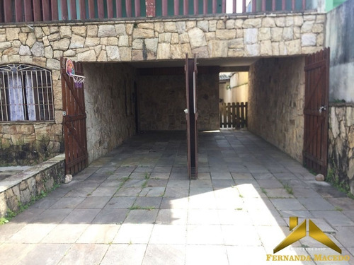 Sobrado Grande Com 3 Quartos A 500m Da Praia Em Itanhaém - Ca00019 - 34079318