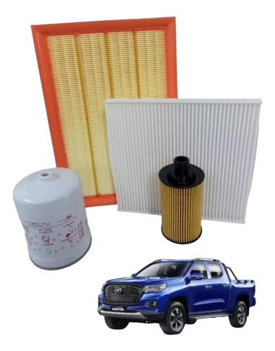 Kit Filtros Changan Hunter 1.9 Aire/aceite/petroleo/polen