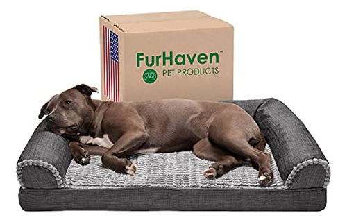 Cama Ortopédica Para Mascotas Furhaven Para Perros Y Gatos: 