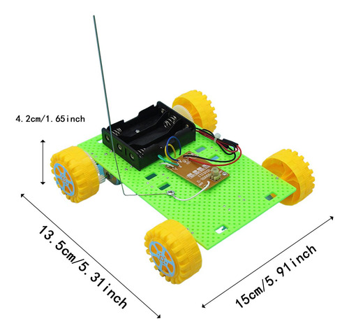 Control De Autos Toy Science Experiment Kit Rompecabezas 3d