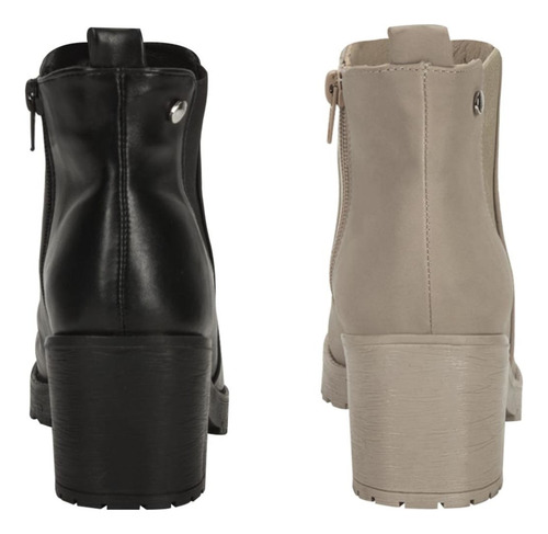 Kit Bota Botin Plataforma Tacon Vestir Mujer Vi Line 1010724