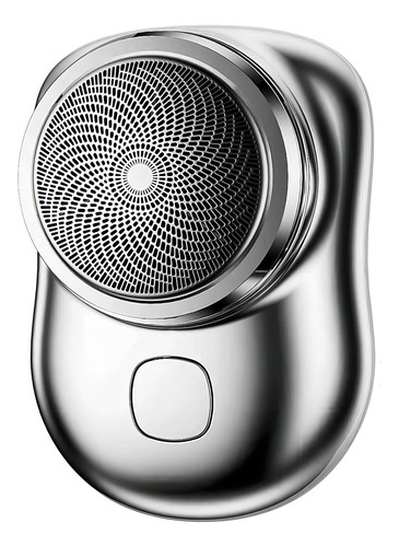 Barbeador Eletrico Mini Portatil Cabeca Giratoria Carga Usb