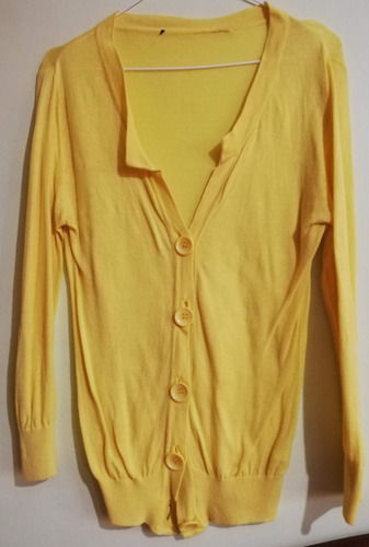  Camisa Y Sweater Amarillos P/ Damas Talla L