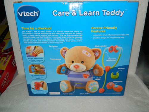 Care & Learn Teddy Time For A Checkup Osito Vtech Ingles