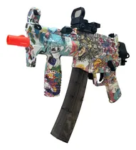Comprar Rifle Mp5 Lanzador Potente De Hidrogel Mira Réflex (2 Modos)