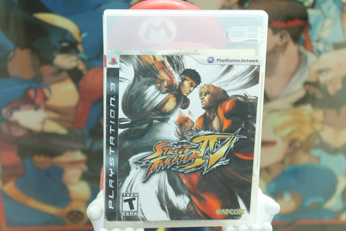 Street Fighter 4 Para Playstation 3 Sin Manual No X Men Vs