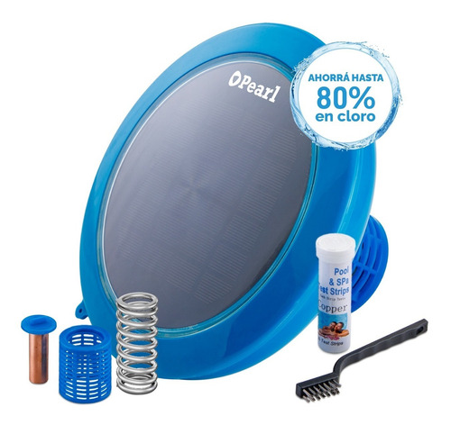 Imagen 2 de 12 de Ionizador Solar Pileta Pearl Anti Cloro Sarro Bacterias