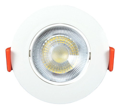 Spot Led 3w Redondo 3000k Branco Quente Bivolt Dicroica