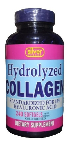 Colageno + Acido Hyarulonico Y Vita C 1000 Mg 240 Cap Blanda