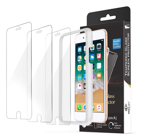 Mdoutlet Paquete De 3 Protectores De Pantalla Para iPhone 8,