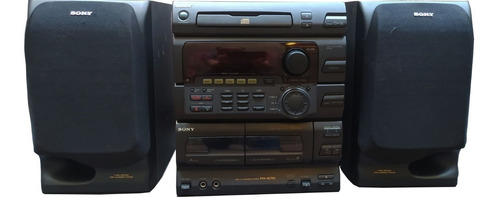 Sony Minicomponente Cd Radio Am Fm Aux Hcd-h701 Impecable! (Reacondicionado)