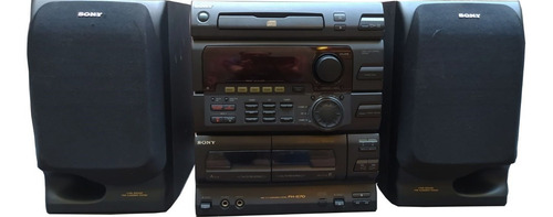 Sony Minicomponente Cd Radio Am Fm Aux Hcd-h701 Impecable! (Reacondicionado)