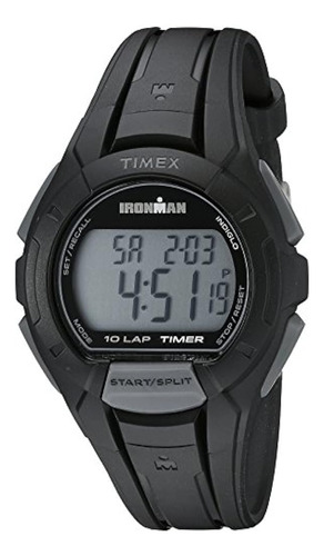 Timex Para Hombre Tw5k94000 Ironman Essential 10 Negro Corre