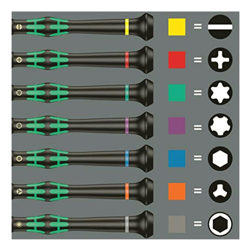 Wera 05118120001 Kraftform Micro 2069 Nutspinner Electronics