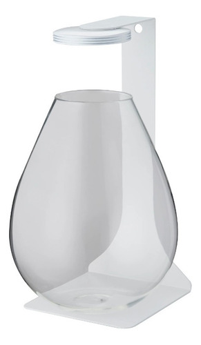 Aquaterrário Vidro Em Gota (6 L) Led 9w Bivolt Glass Pot