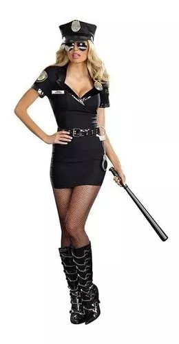 Pin on Disfraz Policía Mujer
