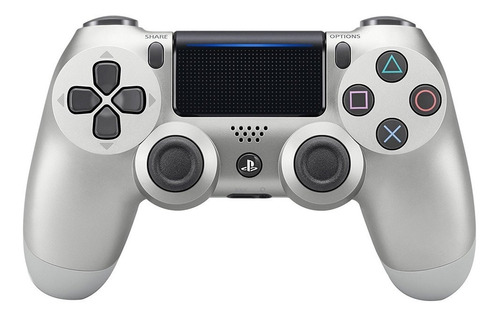 Control Ps4 Sony Dualshock 4 V2 Nuevo Plateado - Phone Store