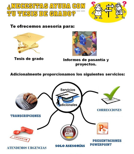 Imagen 6 de 6 de Asesoría De Tesis De Grado, Monografías, Anteproyectos Y Mas