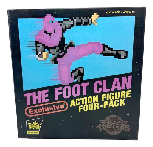 Tmnt Tortugas Ninja The Foot Clan Pack Bst Axn Rct (Usado)