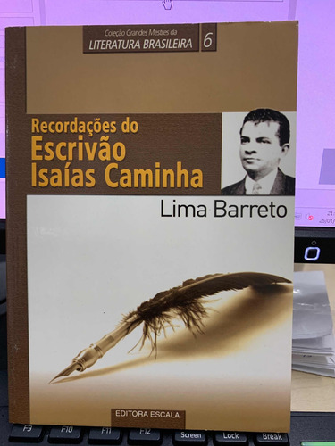 Recordações Do Escrivão Isaías Caminha Lima Barreto