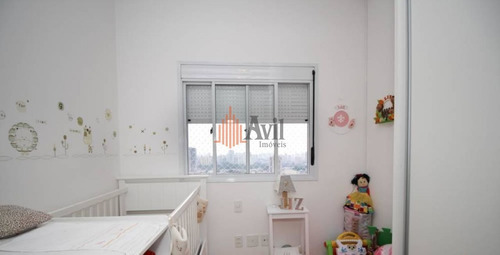 Imagem 12 de 15 de Apartamento Com 3 Dormitórios À Venda, 192 M² Por R$ 1.950.000,00 - Tatuapé - São Paulo/sp - Av5337