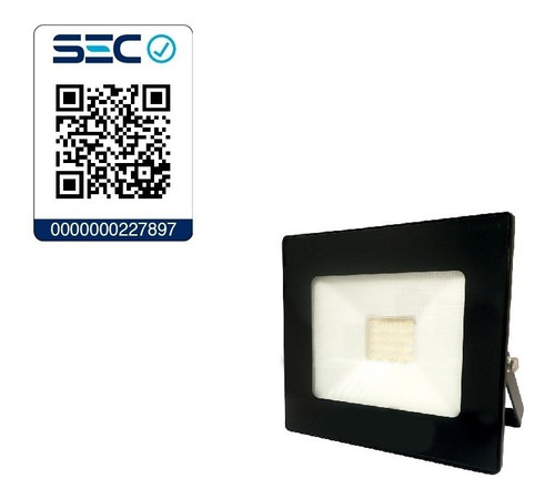 Foco Proyector Smd Led 30w Frío Certificado Sec / Hb Led