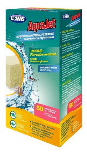Esponja Filtro Cascada Aquaclear 50 