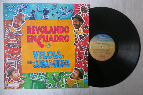 Vinyl Vinilo Lp Acetato Velosa Y Los Carrangueros Revolando 